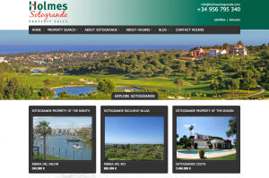 Holmes Sotogrande website