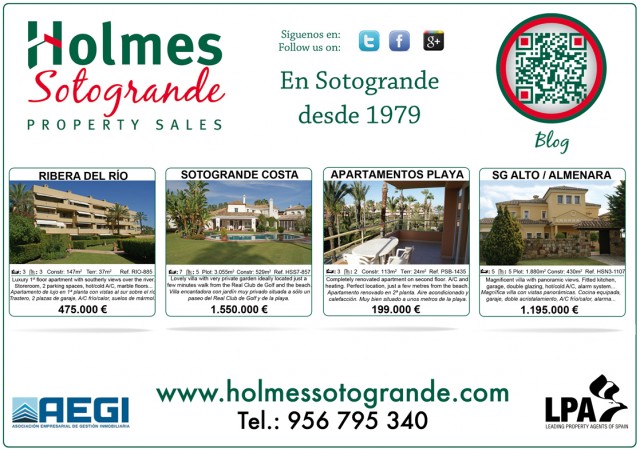 holmes advert March - April 2014